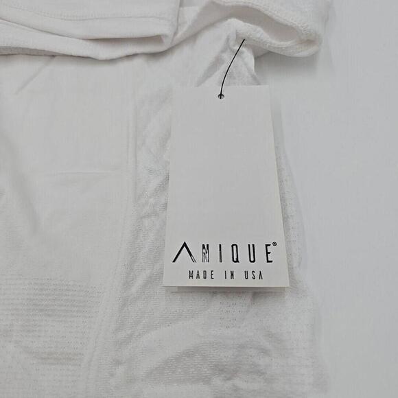 Anique Womens Sun Protective UPF‎ 30+ Cooling Long Sleeve Pure White Small Shirt - Picture 6 of 8